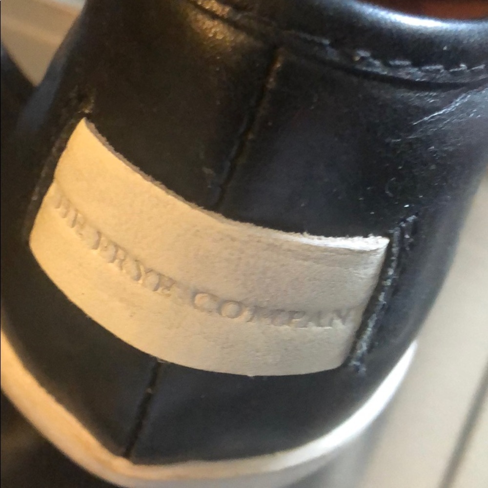 Frye Brand leather slip on athleisure shoes
